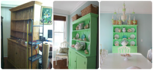 Before and After Painted Furniture