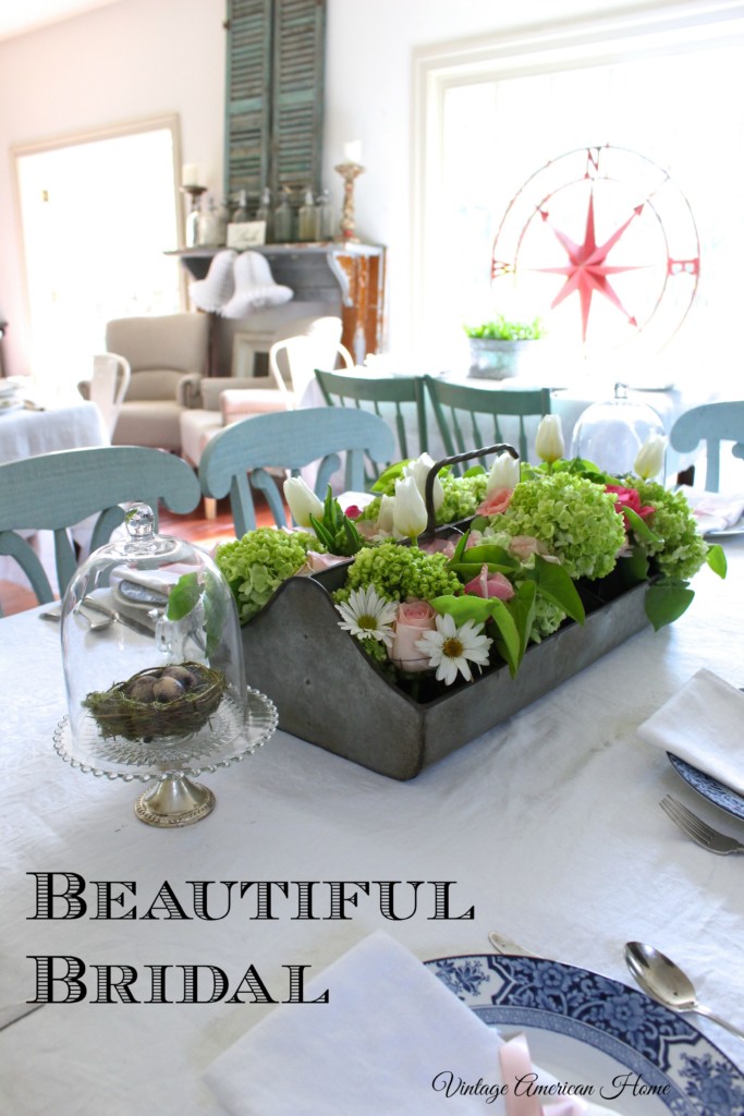 Beautiful bridal shower and wedding decor